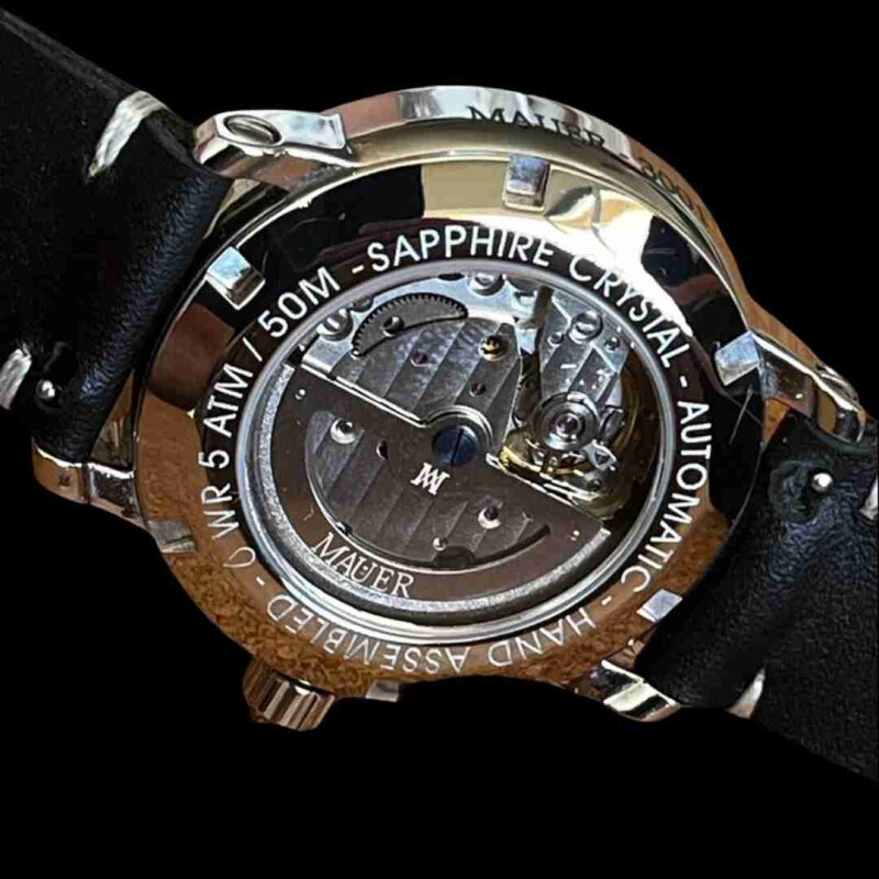 Reloj Mauer Stealth 36 mm Obsidian