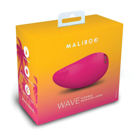 Vibrador Flexible Wave Maliboo Rosa Vibrador Flexible Wave Maliboo Rosa