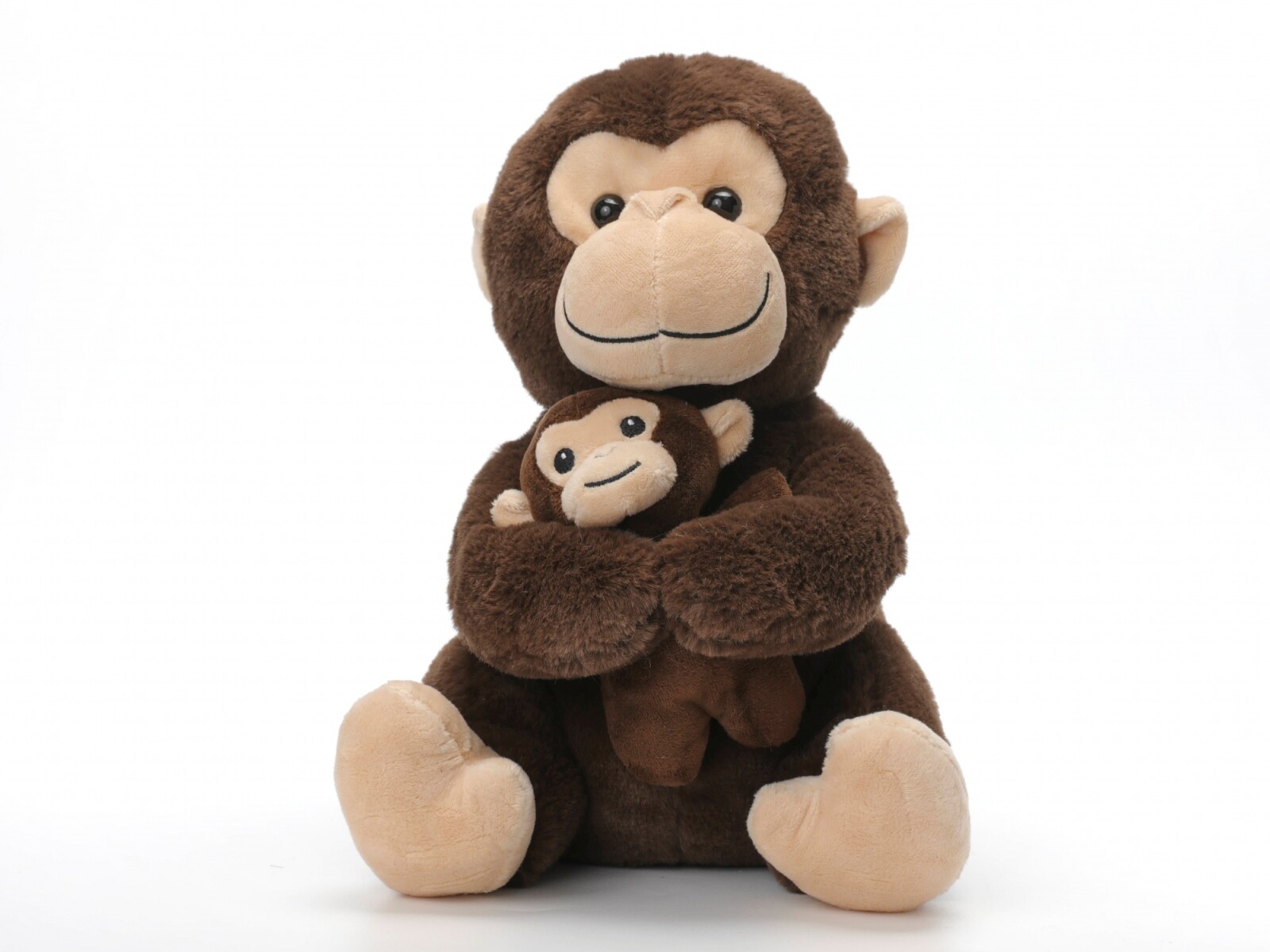 PELUCHE SERIE MADRE E HIJO (MONO/27 CM) 