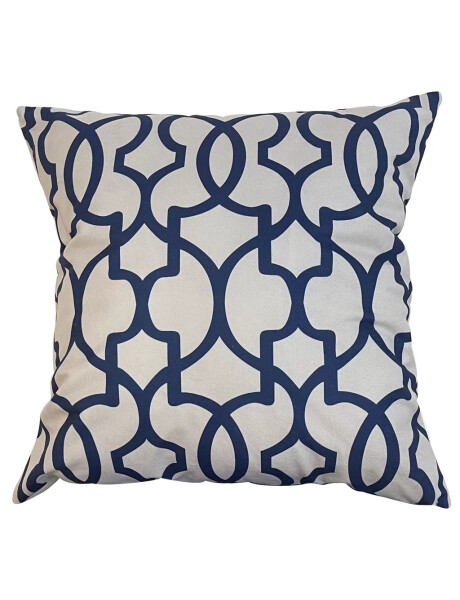 ALMOHADON ESTAMPADO 45x45CM NORDICO AZUL/BLANCO ALMOHADON ESTAMPADO 45x45CM NORDICO AZUL/BLANCO