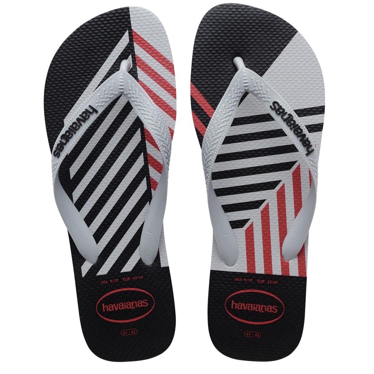 Ojotas de Hombre Havaianas Trend - Gris Hielo - Negro 