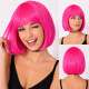 Peluca Carre Color Fucsia