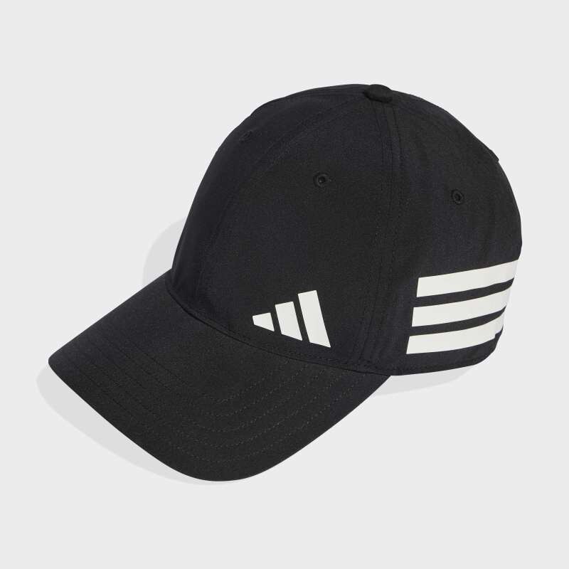 Gorro Adidas Essentials de entrenamiento, 3 Rayas Negro