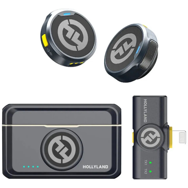 Micrófono Hollyland Lark M2 Duo Lightning MICROFONO HOLLYLAND LARK M2 DUO LIGHTNIN