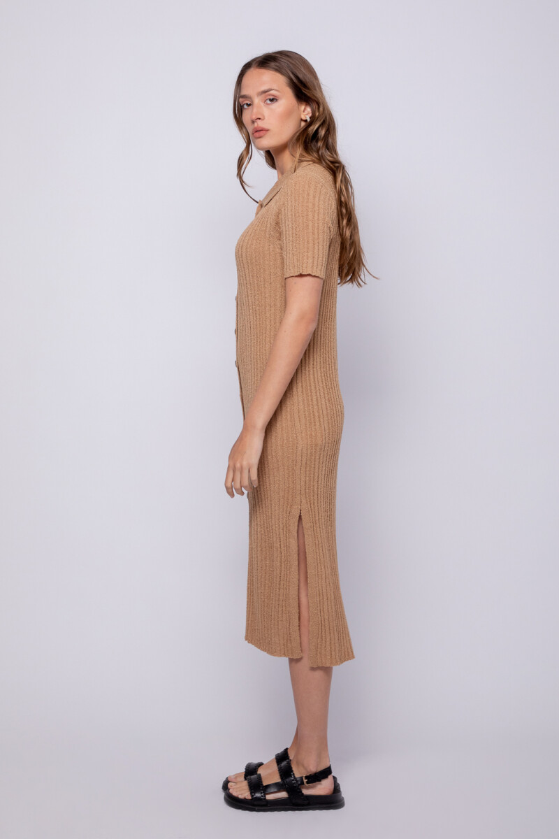 VESTIDO INCA Camel