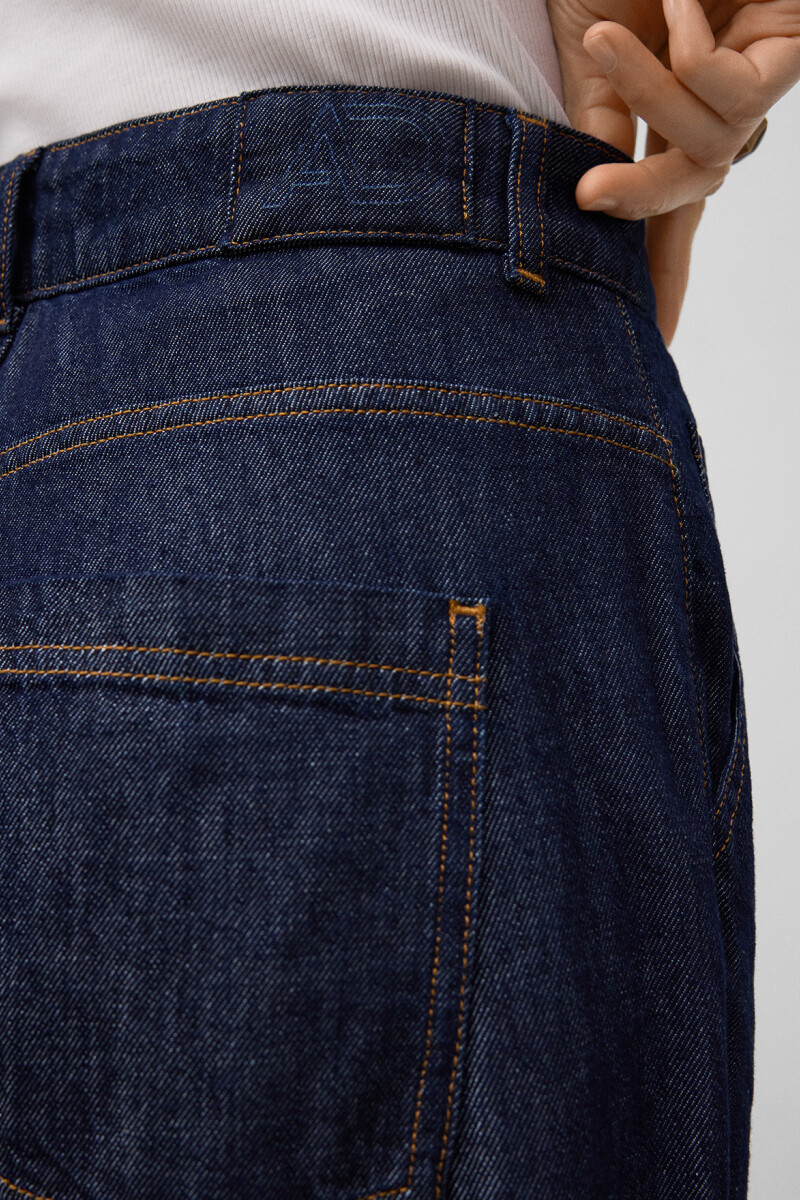 PANTALÓN RECTO Azul