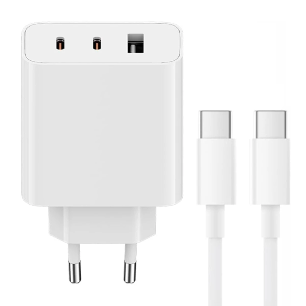 Xiaomi - Cargador de Pared Usb-a / Usb-c. Mi 67W BHR7493WU. X2 Salidas USB C. Incluye Cable Tipo USB 