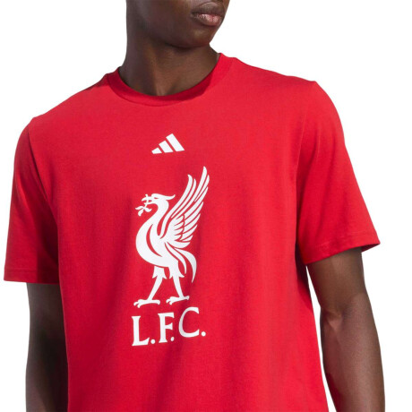 Remera Liverpool FC DNA de Hombre Rojo