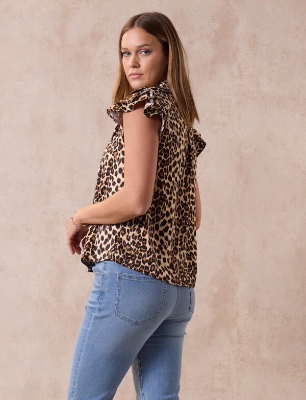 Camisa Printed BEIGE/MULTI