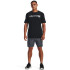 UA CAMO CHEST STRIPE SS-WHT BLK-001