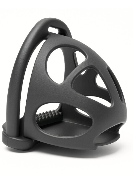 Estribo con Protector Plastico Negro