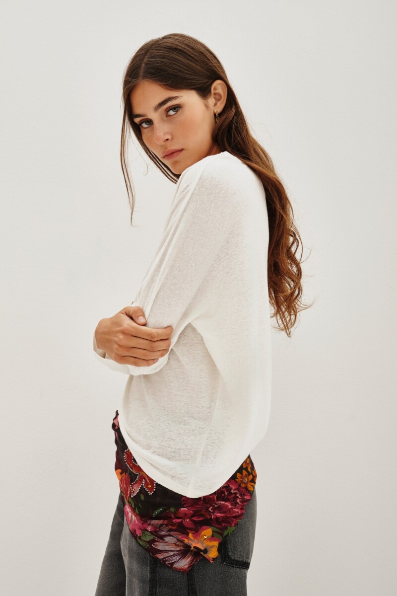 Remera Ueda Plain Crudo
