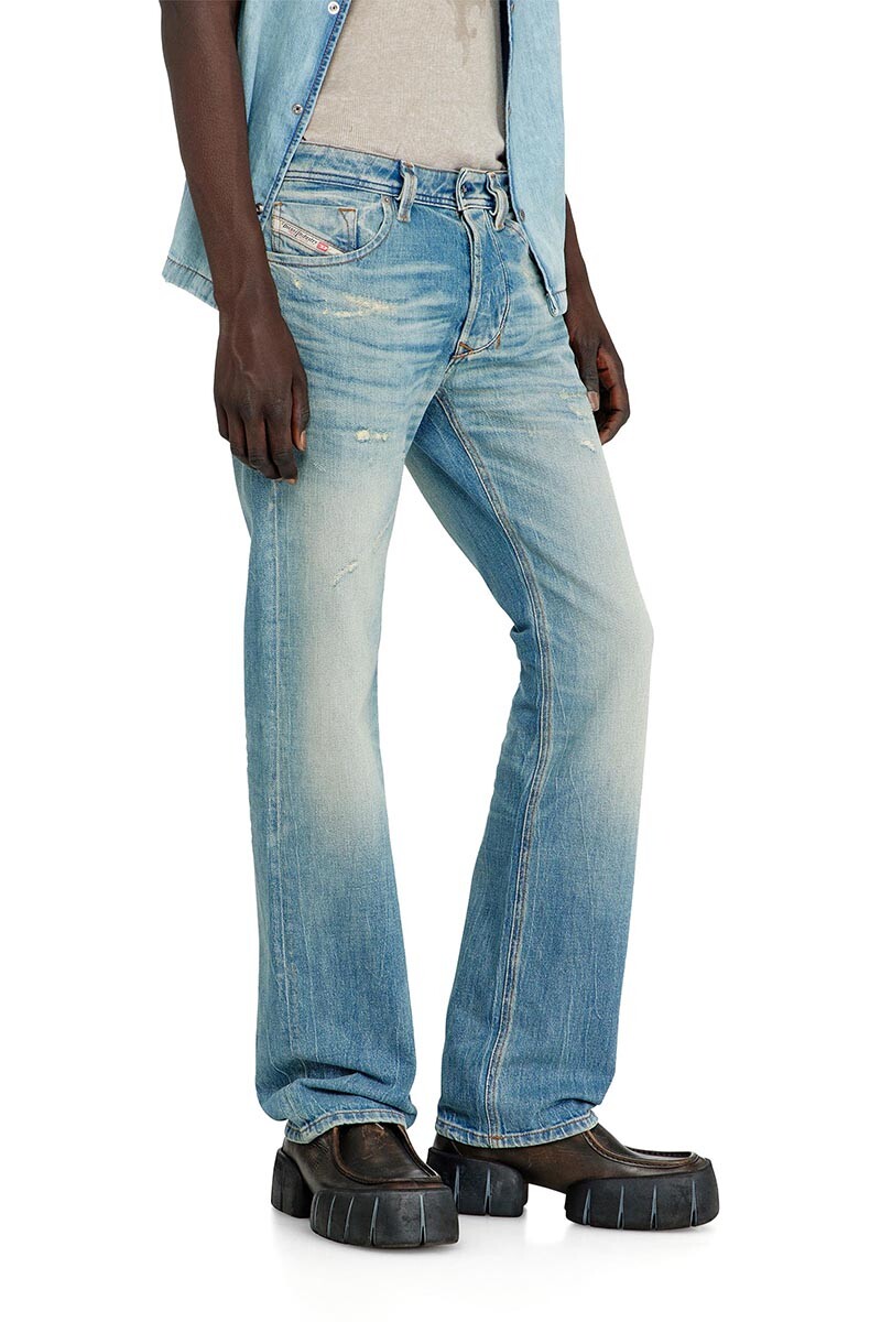 Jean Para Hombre 1985 Larkee Azul Claro