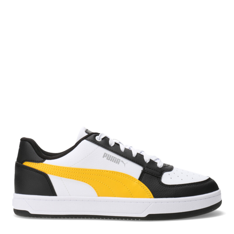 Championes de Hombre Puma Caven 2.0 Mns Blanco - Negro - Amarillo