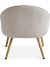 Sillón THORUP 1 cuerpo tela beige/color roble Sillón THORUP 1 cuerpo tela beige/color roble