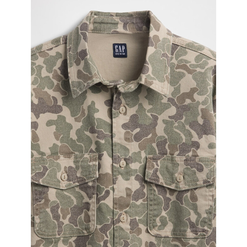 LS DENIM - NOVELTY CAMO DUCK CAMO