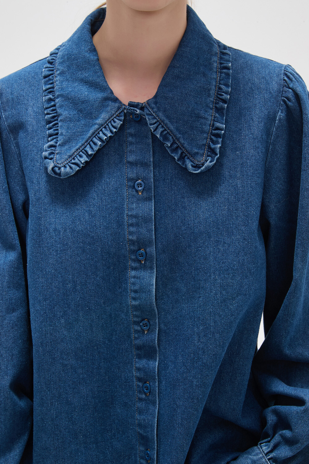 Camisa Ravila Azul Medio