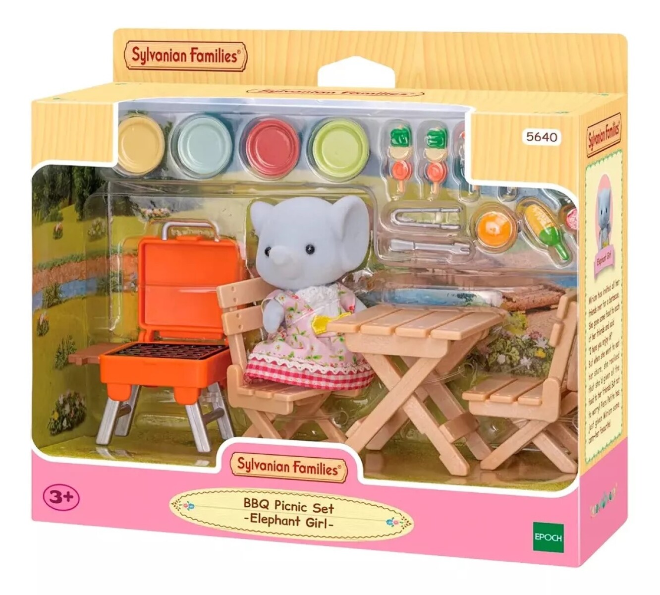 Sylvanian Families Set De Picnic Elefante 5640 