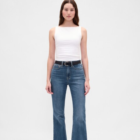 70S FLARE HR MED HERON MEDIUM WASH