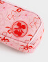 Cartucheras Estampados Cartuchera Con Moñitos "coquette" - Rosa Claro