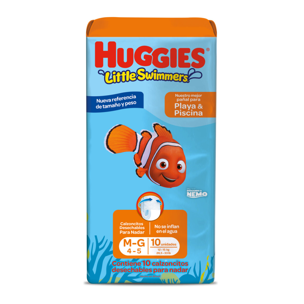 Pañales Huggies Little Swimmers G X 10 