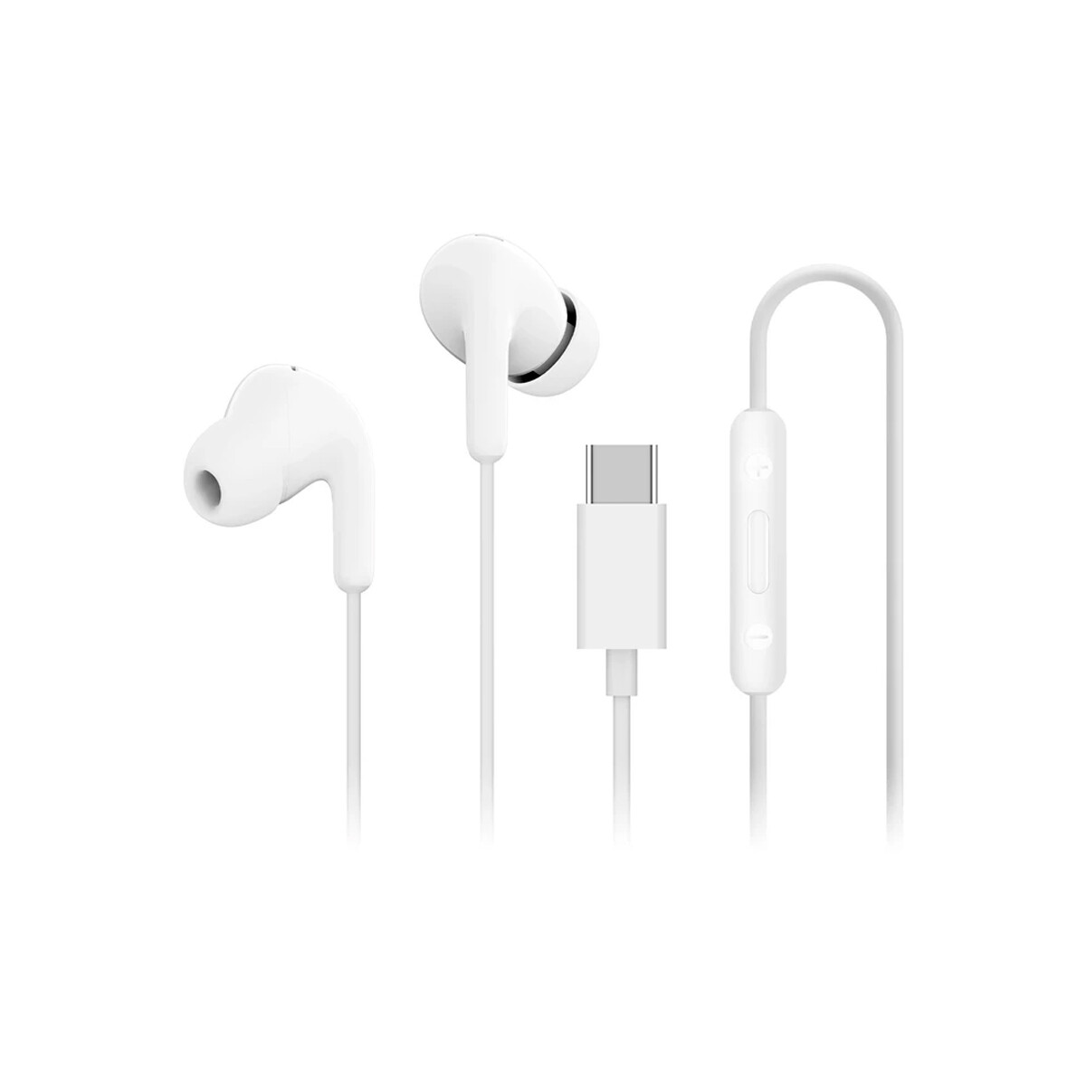 Auriculares Xiaomi USB-C color blanco 