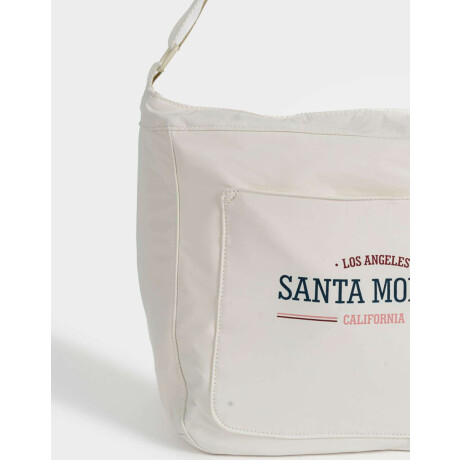 Cartera Saca Santa Monica Blanco Crudo