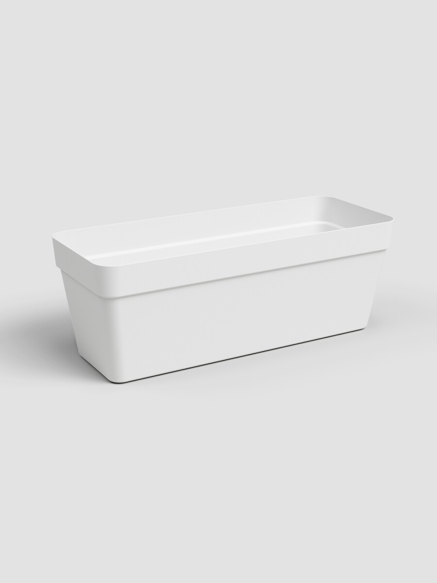 JARDINERA CAPRI CON PLATO BLANCA