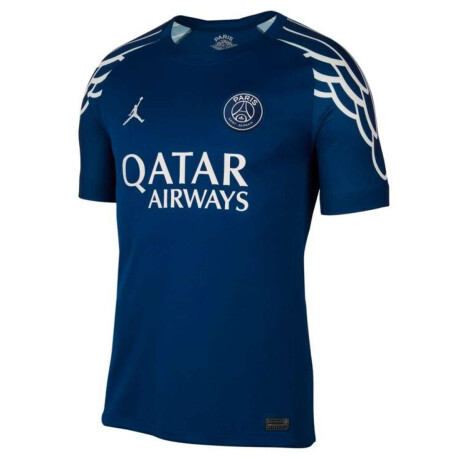 Remera Paris Saint-Germain 2024/25 Stadium Fourth de Hombre Azul