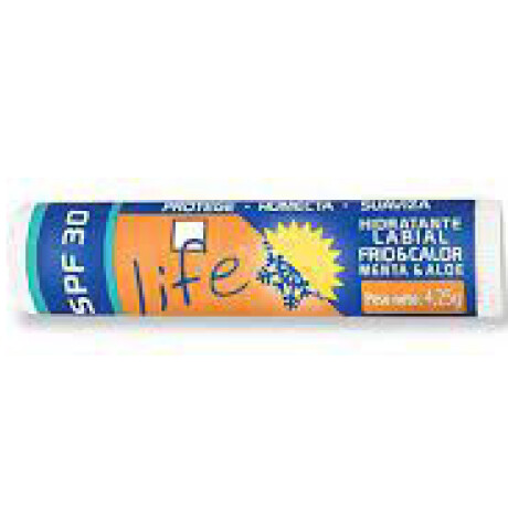 Protector Solar de Labios Life Hidratante Efecto Frío Calor FPS30 4.25g Protector Solar de Labios Life Hidratante Efecto Frío Calor FPS30 4.25g