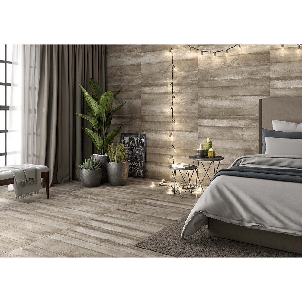 PORCELANATO MADERADO MATRICE TAUPE "A" 23x120 CM Porcelanato Maderado Matrice Taupe "a" 23x120 Cm
