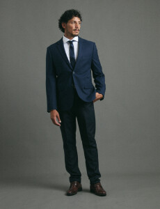 110500 SACO HARRINGTON SELECT Azul Oscuro