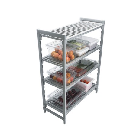 Estanteria de Plastico 4 Estantes 90 x 45 x 163 cm Estanteria de Plastico 4 Estantes 90 x 45 x 163 cm