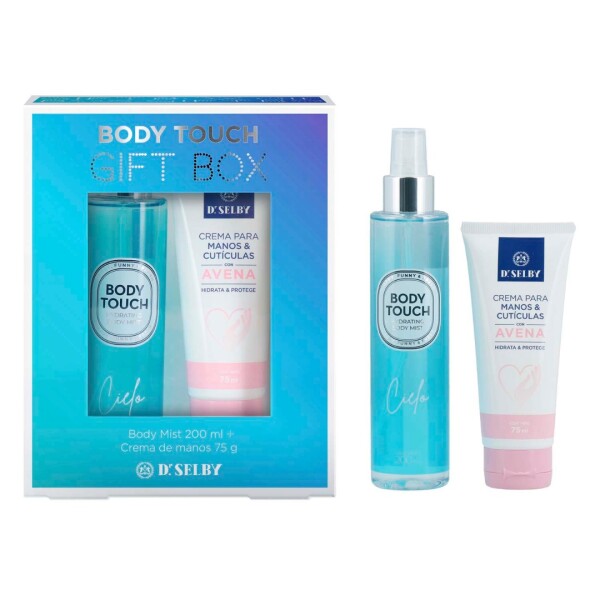 Pack Body Touch Cielo 200ml + Crema de Manos Avena 75gs – Dr.Selby Pack Body Touch Cielo 200ml + Crema de Manos Avena 75gs – Dr.Selby