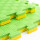 Alfombra de Goma Eva Knex 1M2 X 2CM de Espesor VERDE-AMARILLO