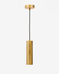 Lámpara de techo Andia de aluminio con acabado pintado en oro
