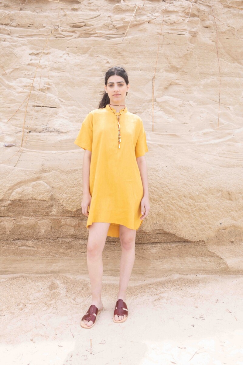 VESTIDO SOL - Mostaza 