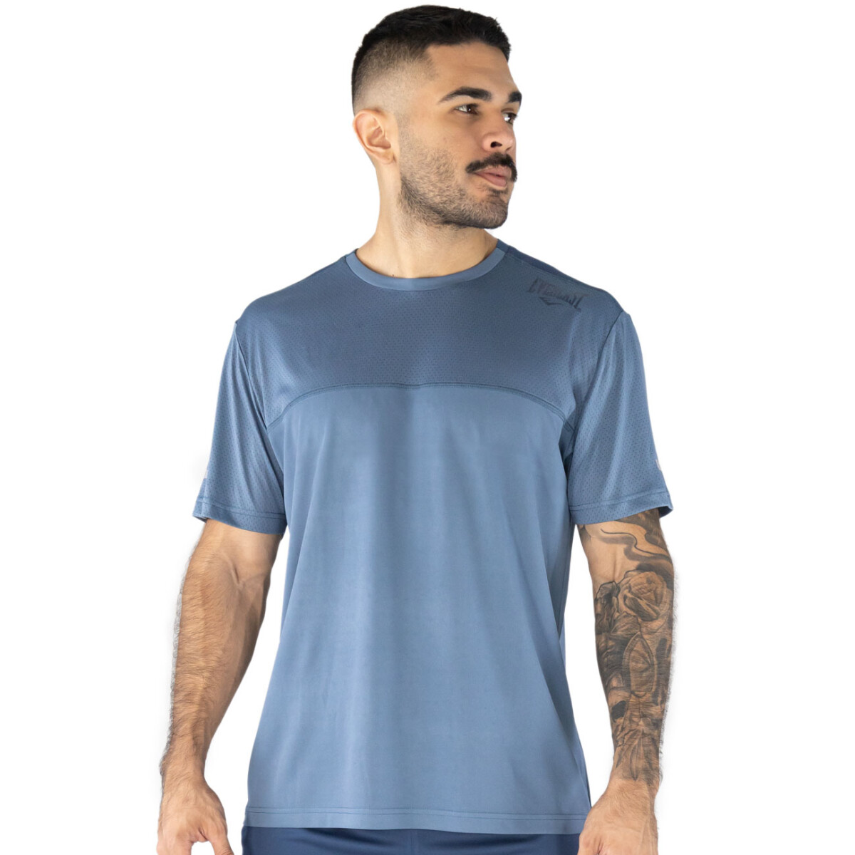 TSHIRT MEN POLY EVERLAST SLAM WT XL - BL 
