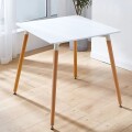 MESA DE COMEDOR CUADRADA EAMES - BLANCA MESA DE COMEDOR CUADRADA EAMES - BLANCA