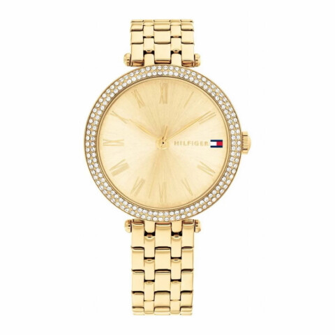 Reloj Tommy Hilfiger para mujer de acero dorado 1782718 Reloj Tommy Hilfiger Para Mujer De Acero Dorado 1782718