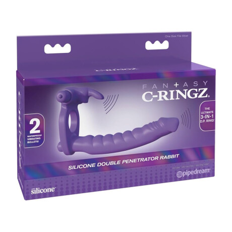 Anillo Vibrador Doble Penetrador Rabbit C-Ringz Anillo Vibrador Doble Penetrador Rabbit C-Ringz