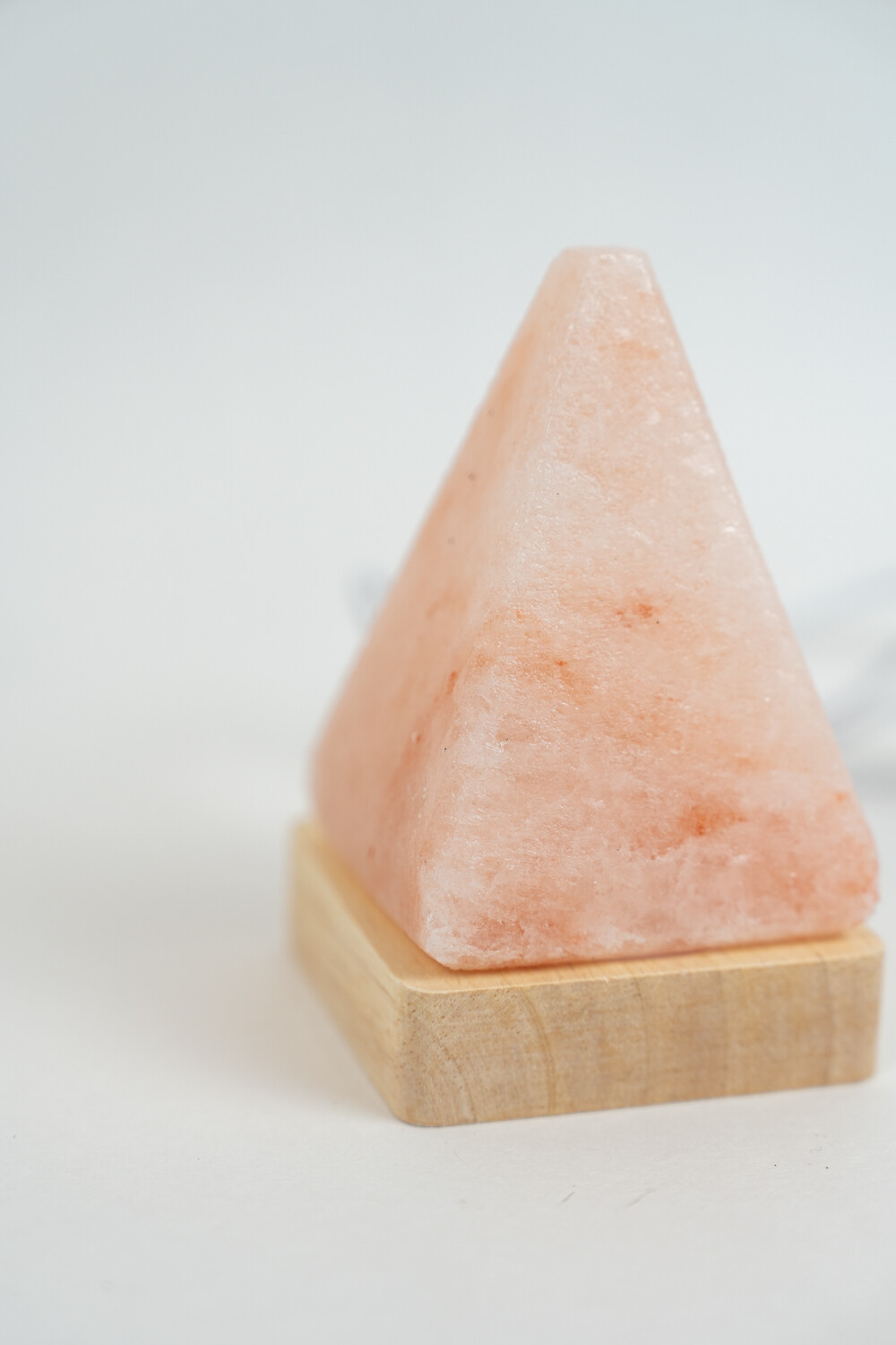 Lampara De Mesa Sal Color Unico