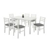 Juego Comedor 6s New Starter Blanco Juego Comedor 6s New Starter Blanco