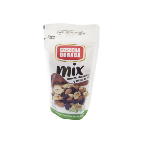 Mix COSECHA DORADA Nueces - Pasas - Almendras DoyPack 100 Grs Mix COSECHA DORADA Nueces - Pasas - Almendras DoyPack 100 Grs