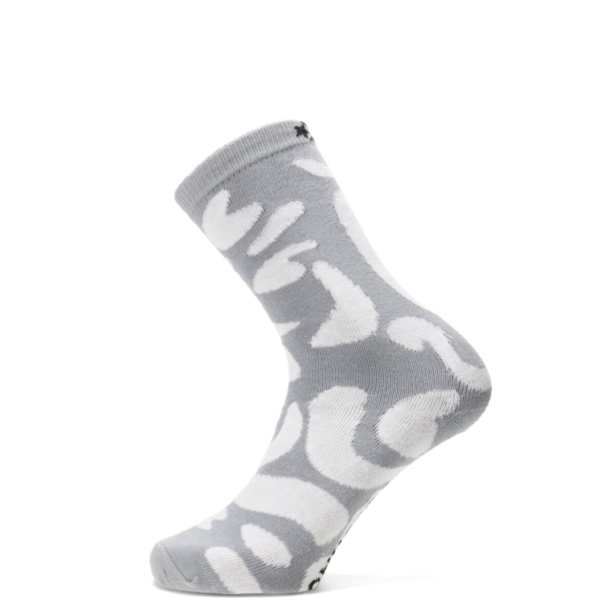 Medias Unisex Converse Caña Alta - Gris - Blanco 