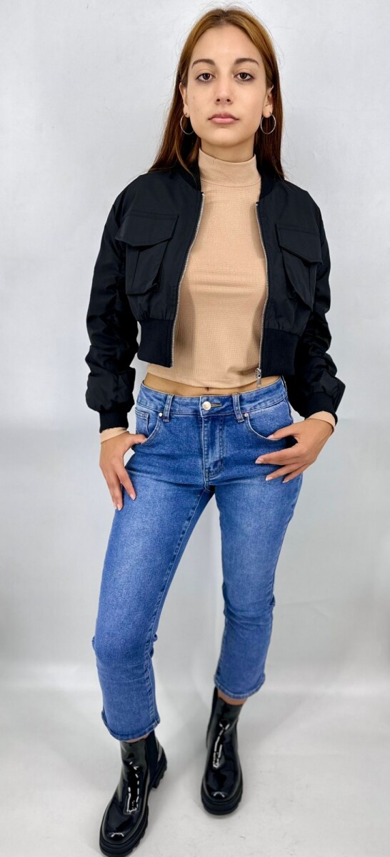 CAMPERA SLOWLY 2417 - NEGRO 