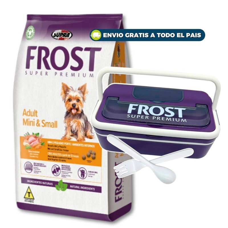 FROST PERROS ADULTOS RAZAS PEQUEÑAS 10.1 KG + REGALO