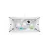 PACKBRN Set Baño Stokke Flexibath Plegable Con Reposera Blanco Y Gris