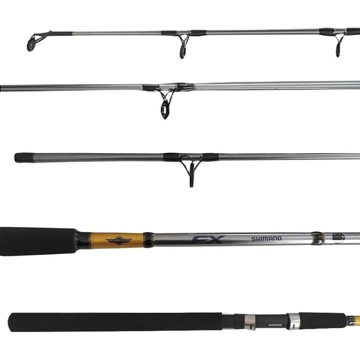 CAÑA SHIMANO SPINNING FX MED HEAVY 2TR 