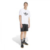 REMERA ADIDAS TREFOIL T.5SHIRT Hombre KE0901 Blanco-negro